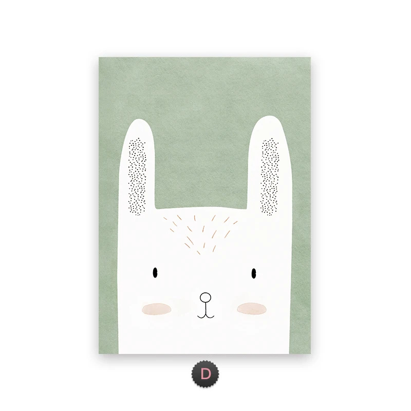 Woodland Animal Illustration Wall Art Poster - Image 8